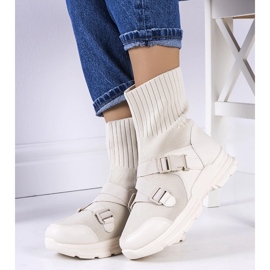 Saker béžové tenisky béžový 1