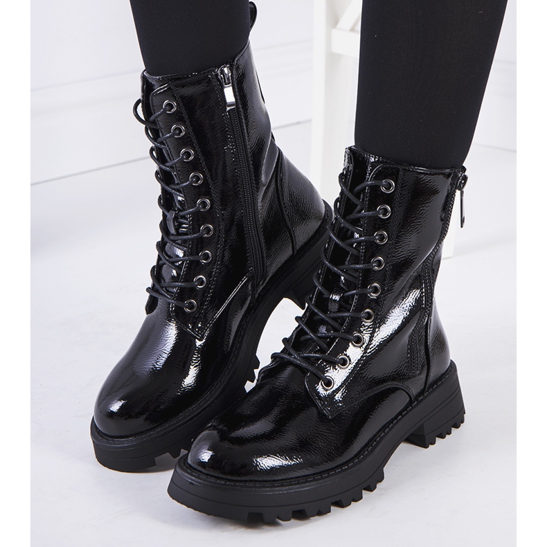 Lapačky z ekokůže Worcester v černém provedení černá 1