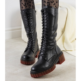 Black Abril trapery černý 1