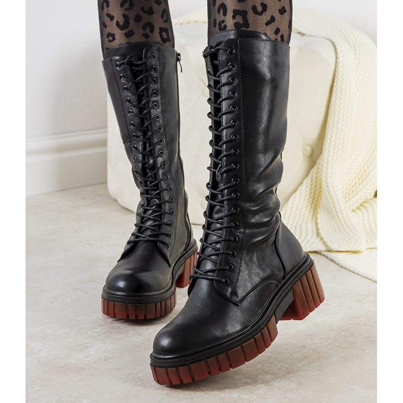 Black Abril trapery černý 1