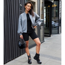 Černé dámské kozačky značky Elbika černý 1