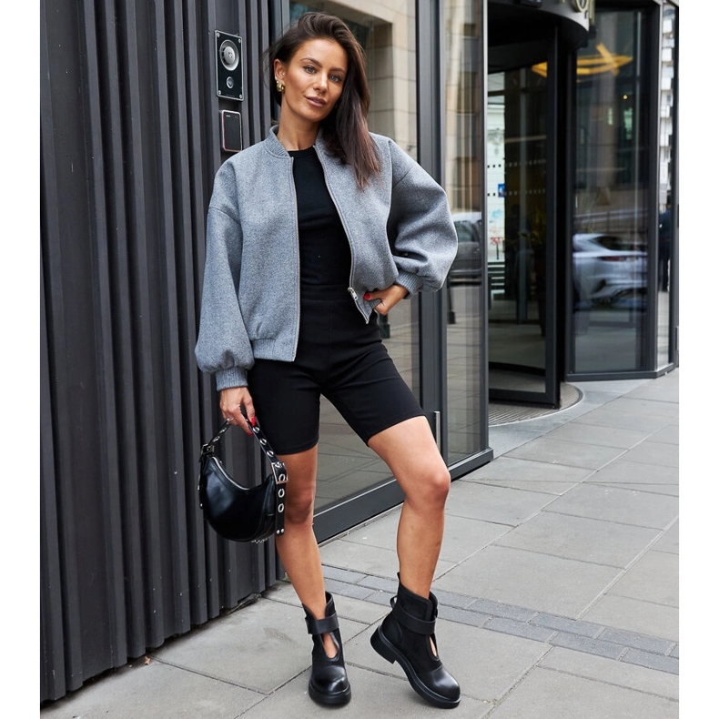 Černé dámské kozačky značky Elbika černá 1 Černé dámské kozačky značky Elbika černá 1