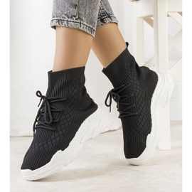 Černé ponožky značky Dowden černý 2