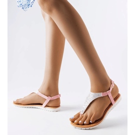 Dámské růžové sandály Falls růžový 1