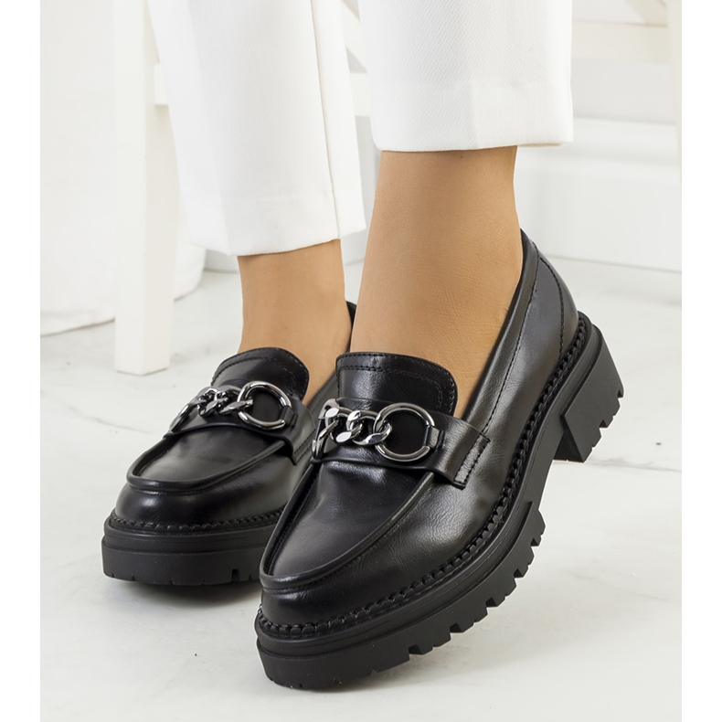 PA1 Černé šněrovací boty od Joanne černá 1