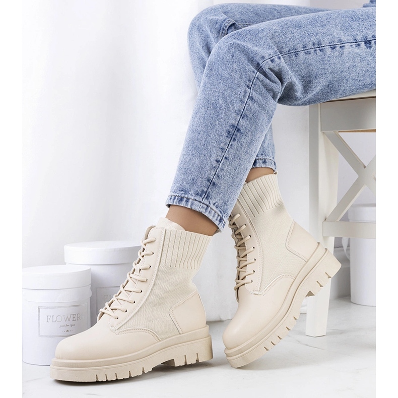 Béžové trapery Lennon béžový 1