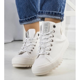 Bílé zateplené tenisky Big Star GG274108 bílý 1