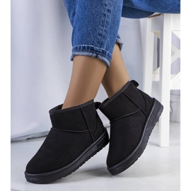 Big Star Dámské černé sněhule KK274288-906 černá 1