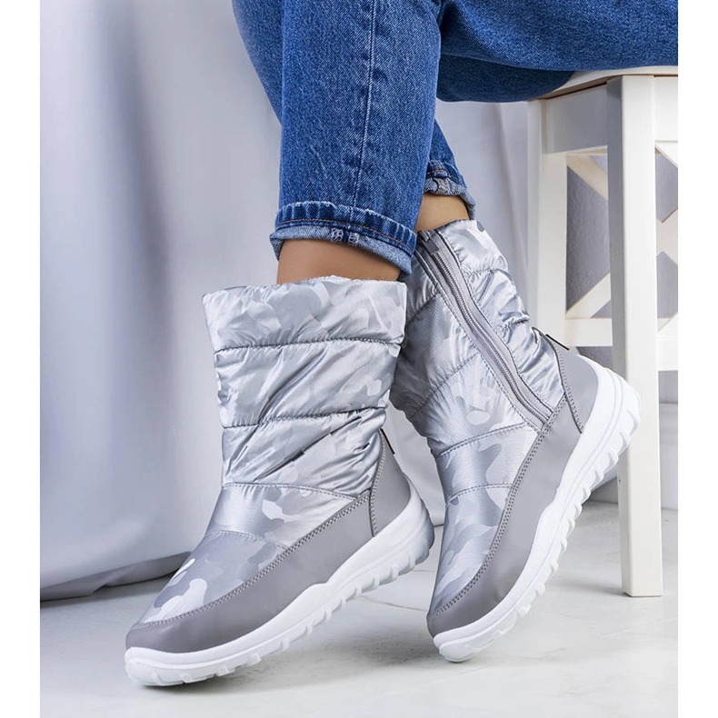 Big Star Šedé sněhule KK274600 vícebarevný 1