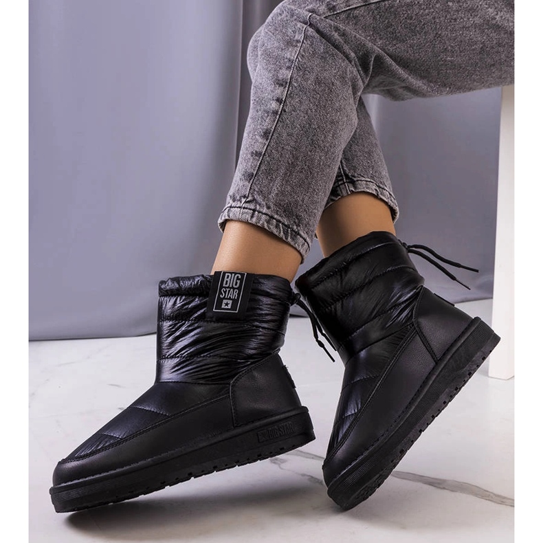 Big Star Černé sněhule II274120 černá 1