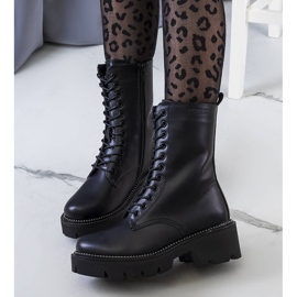 Černé boty Big Star II 274116 černý 1