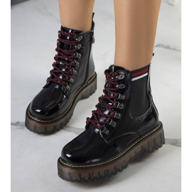 BM Černé dámské kozačky značky Mares černý 1