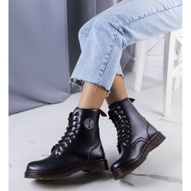 Černé zateplené holínky LCJ-22-31-1437LA Lee Cooper černá 1