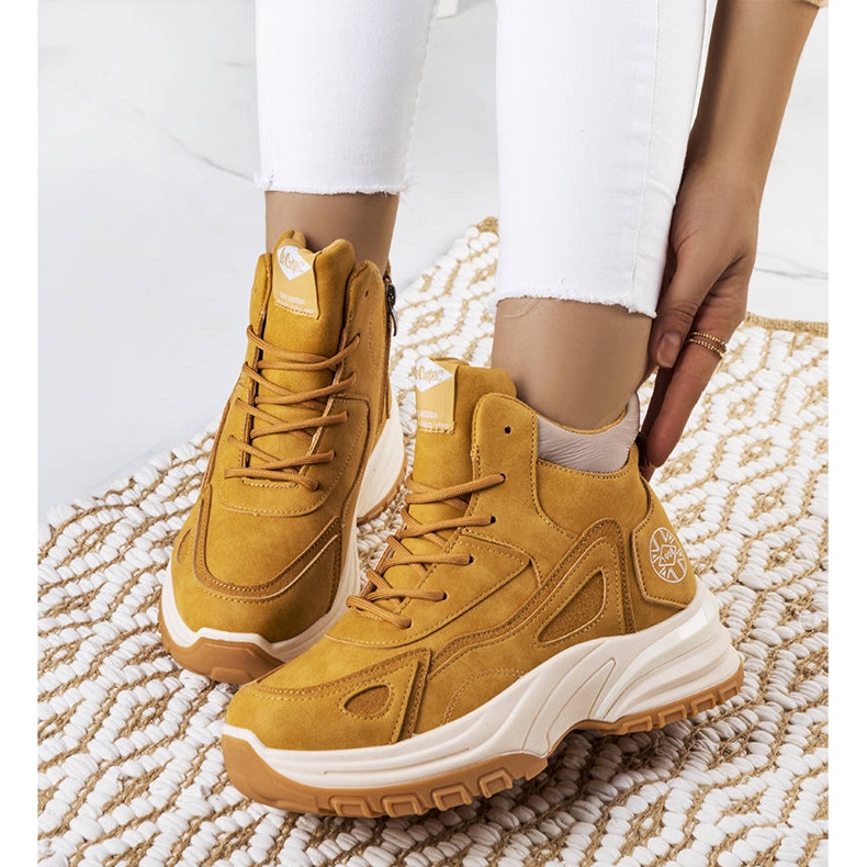 Zateplené velbloudí boty LCJ-22-44-1354L Lee Cooper hnědý 1