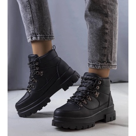 Černé zateplené holínky LCJ-22-31-1435L Lee Cooper černý 1