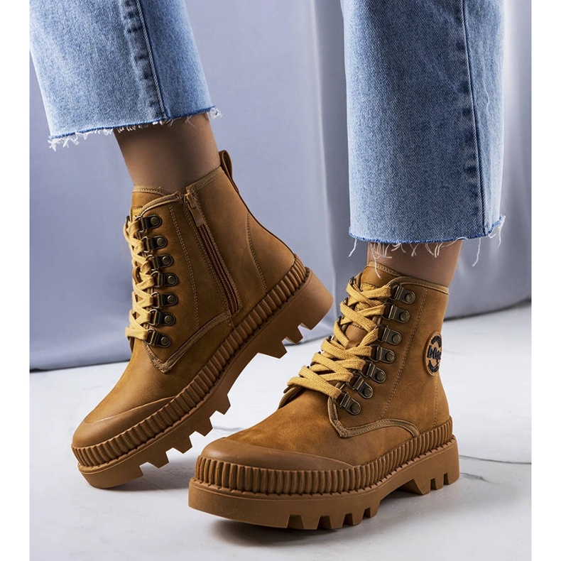 Camel zateplené boty LCJ-22-44-1339L Lee Cooper béžový 1