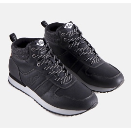 Lee Cooper Černé zateplené holínky LCJ-22-31-1460 černá 1