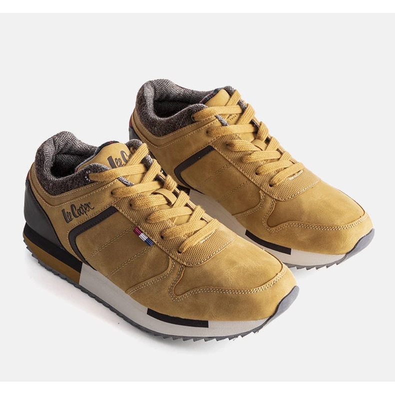 Lee Cooper Hnědé tenisky LCJ-21-29-0643 hnědý 1