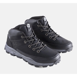 Lee Cooper Černé zateplené holínky LCJ-22-01-1391 černý 1