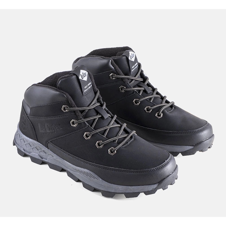 Lee Cooper Černé zateplené holínky LCJ-22-01-1391 černý 1