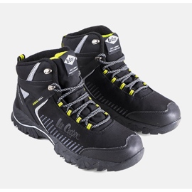 Lee Cooper Černé, zateplené turistické boty LCJ-22-01-1401M černý 1