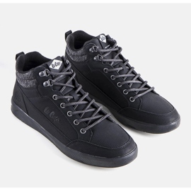 Lee Cooper Černé zateplené tenisky LCJ-22-31-1454 černý 1