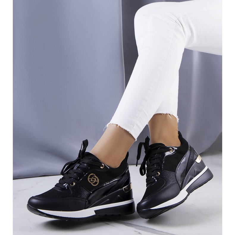 Evento Černé tenisky na klínku Berkley černá 1