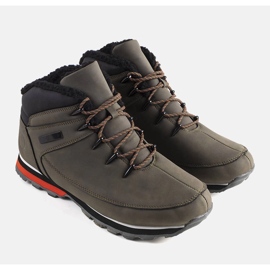 Zelené zateplené kozačky značky Jemma zelená 1