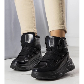 Černé sněhule Big Star II274311 černý 1