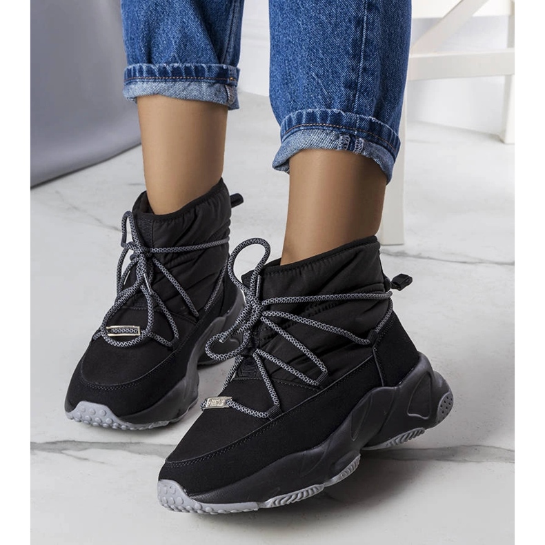 Černé sněhule Big Star KK274274 černá 1