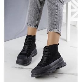 BM Černé tenisky na platformě od Gertrude černý 1