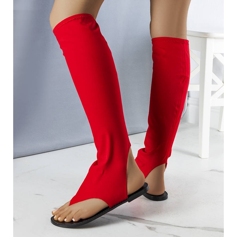 Červené žabky od Irmy 1