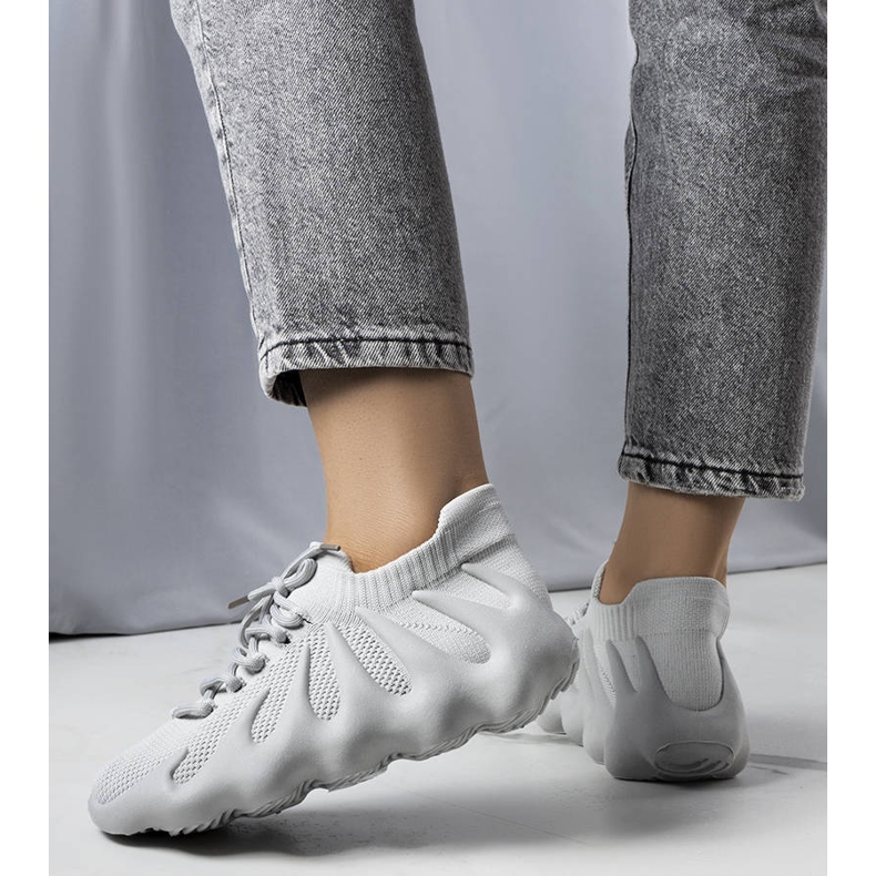 Šedé vzdušné tenisky od Muriel šedá 1