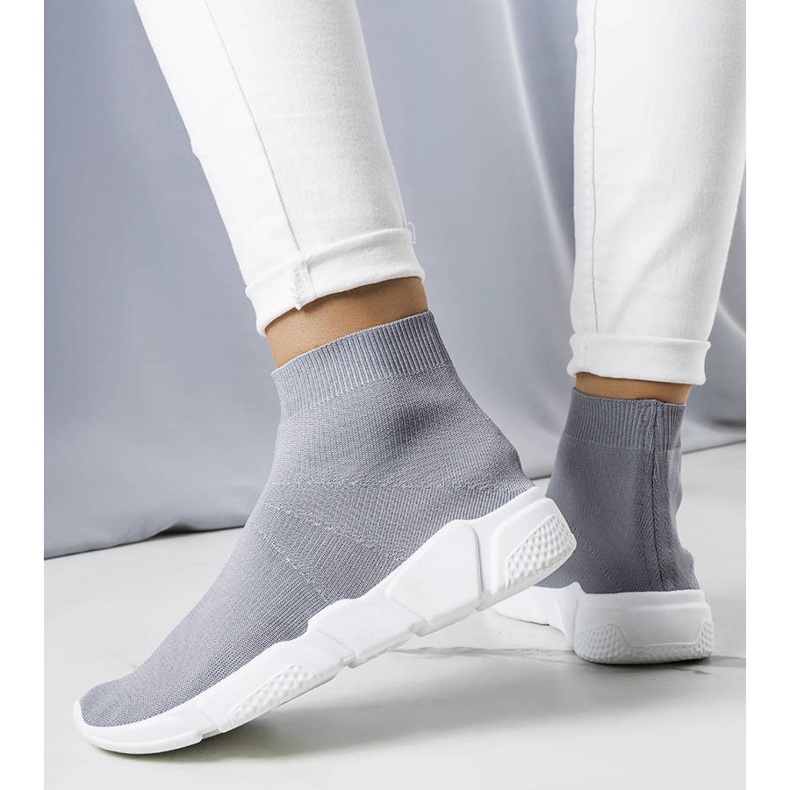 Šedé vysoké tenisky od Williama šedá 1