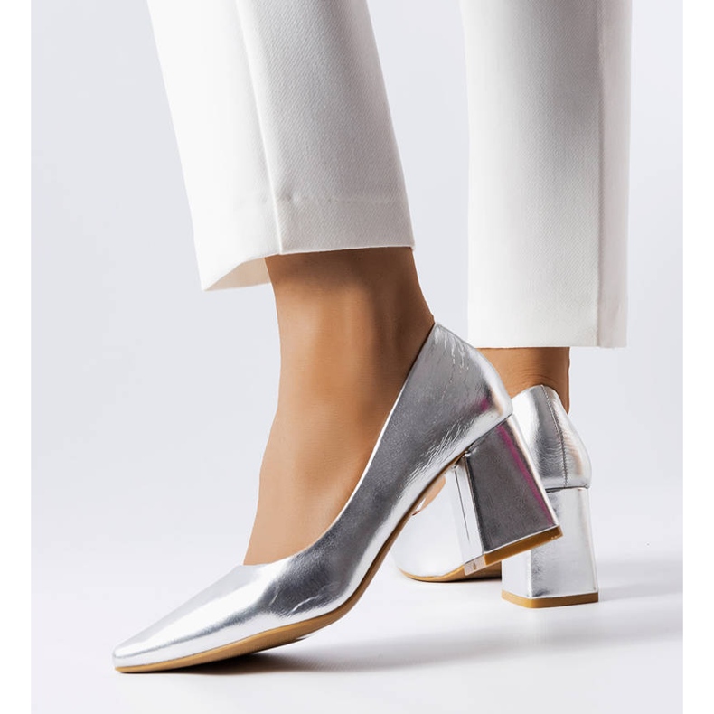 PA1 Stříbrné lodičky Fanchon stříbrný 1