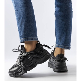 BM Černé okouzlující tenisky od Desforges černá 1