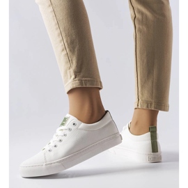 Bílé látkové tenisky Big Star LL274248 bílý 1