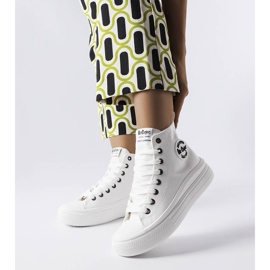 Bílé tenisky Lee Cooper LCW-23-44-1627L bílý 1