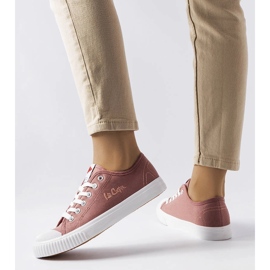 Růžové tenisky Lee Cooper LCW-23-44-1646L růžový 1
