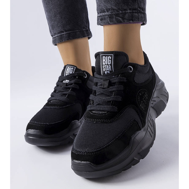 Černé tenisky Big Star JJ274A113 černá 1