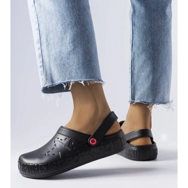 Big Star II275001 černé pantofle černá 1