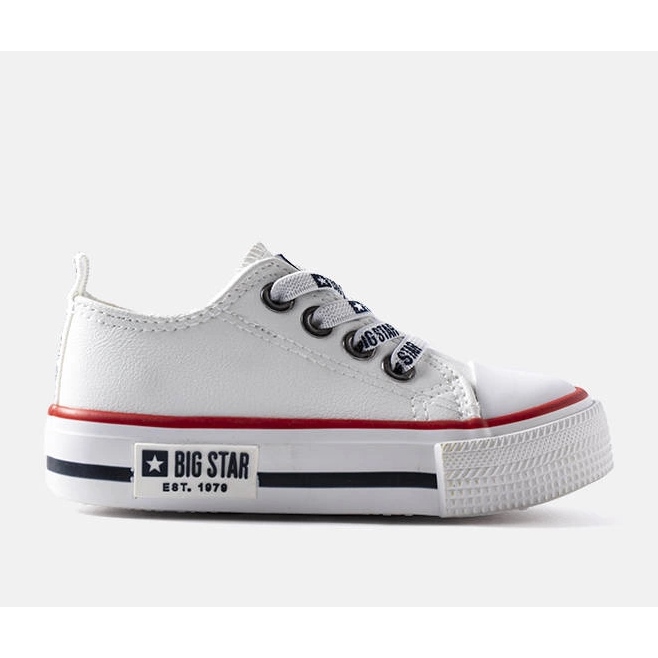 Bílé tenisky pro děti Big Star KK374042 bílý 1