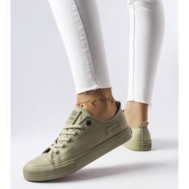 Zelené tenisky od Big Star LL274028 zelený 2