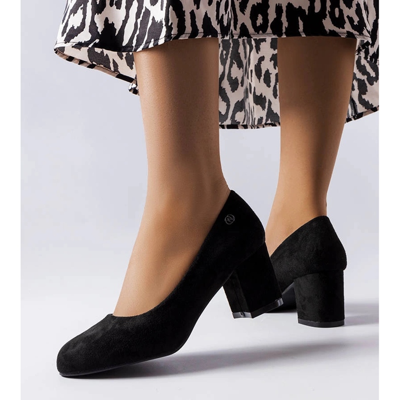 Černé elegantní lodičky Picard černý 1