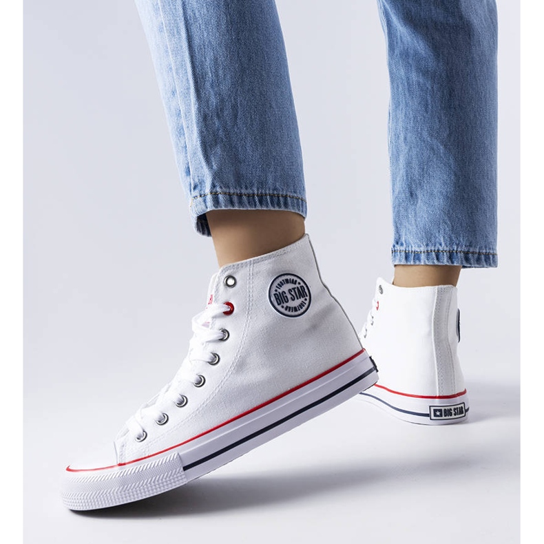 Bílé tenisky Big Star T274026101 bílý 1