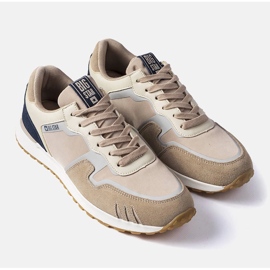 Béžové semišové tenisky Big Star LL174123 béžový 1