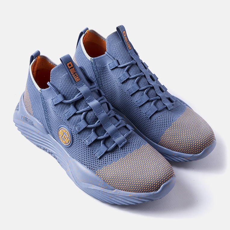 Pánské modré tenisky Big Star LL174280 modrý 2