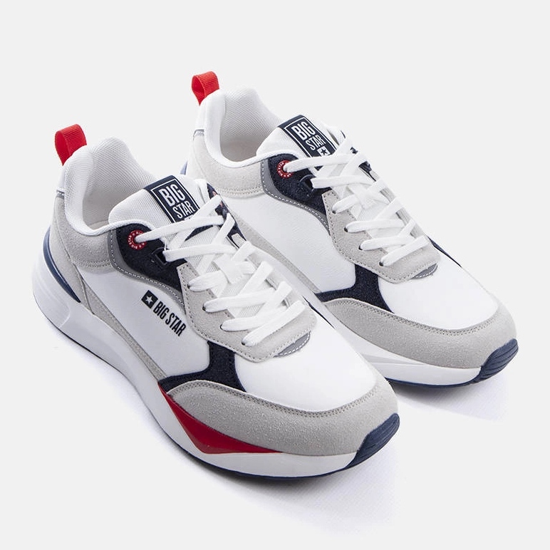 Bílé tenisky Big Star LL174235 bílý 1