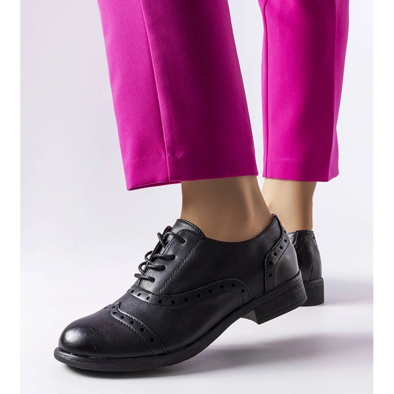 Černé boty LS5379 Black černý 1