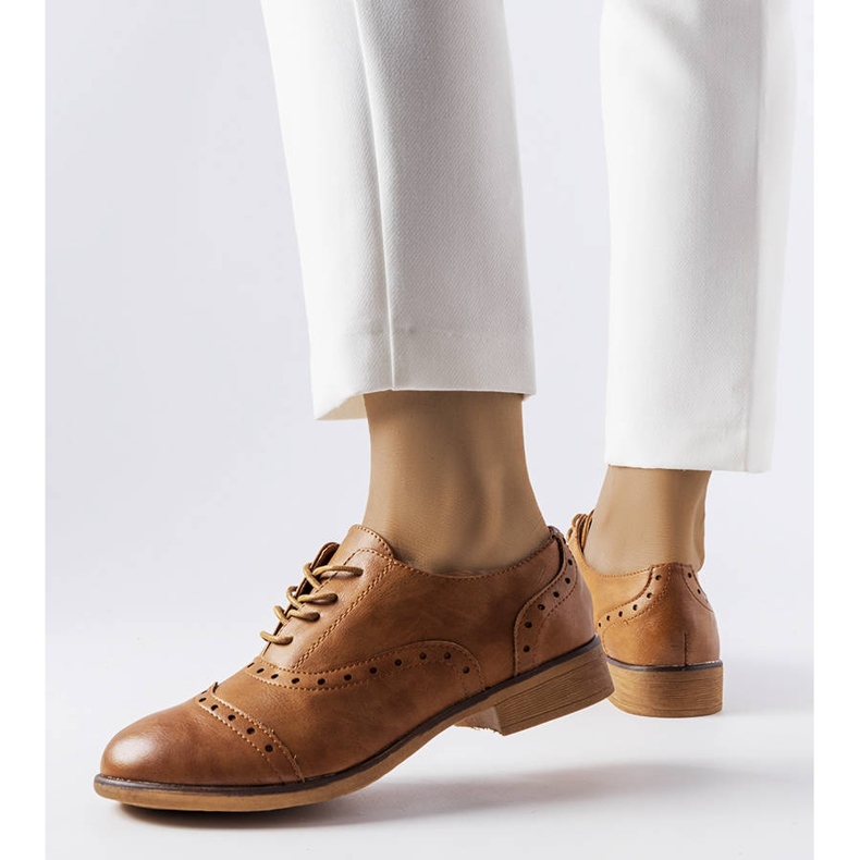 Hnědé boty LS5379 Taupe hnědý 1